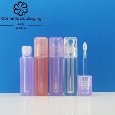 5ml Quadratische Transparente Lipgloss-Tube - Leer, Dickwandig, Klare Kosmetikverpackung