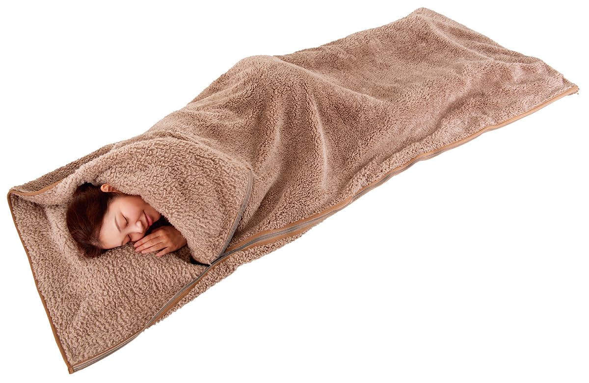

Alphax AP-626336 Ultra Warm Blanket, Can Also Be Used as a Sleeping Bag, 160 x 200 cm