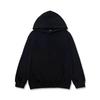 Men Women Solid Color Fleece Lined Thick Hoodie European American Minimalist Loose Basic Pullover Hooded Sweatshirt For Cross-border Wholesale