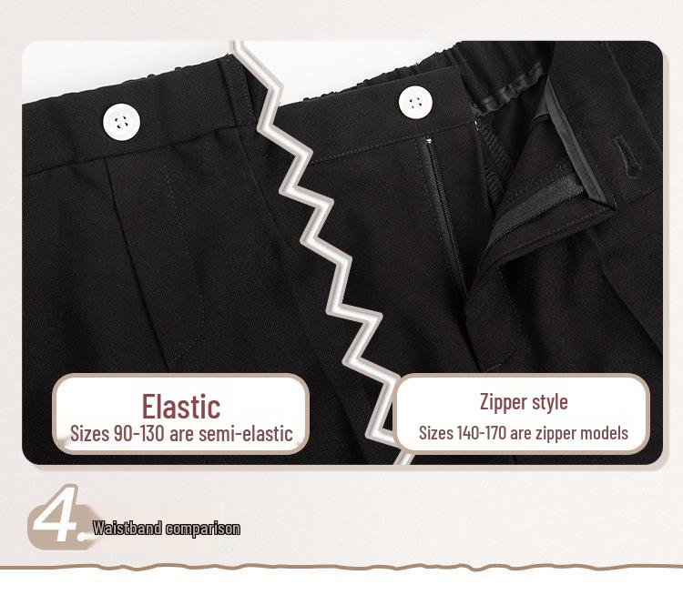 Boys' British Gentleman Suit Set - Formal Wear for Piano, Host Speech, or First Birthday