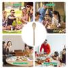 Stirring Spoon Wood Soup Spoons Eating Mixing Stirring Cooking Long Handle Spoon Coffee Mixing Spoon Kitchen Utensils