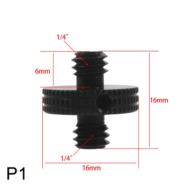 Thread Reinforce Camera Conversion Screw Adapter For Camera Tripod Ballhead Projector Bracket - 1/4 To 3/8 M4 M5 M6 M8 M10