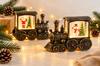 Christmas LED Water Lamp Locomotive Train Christmas Theme Decoration