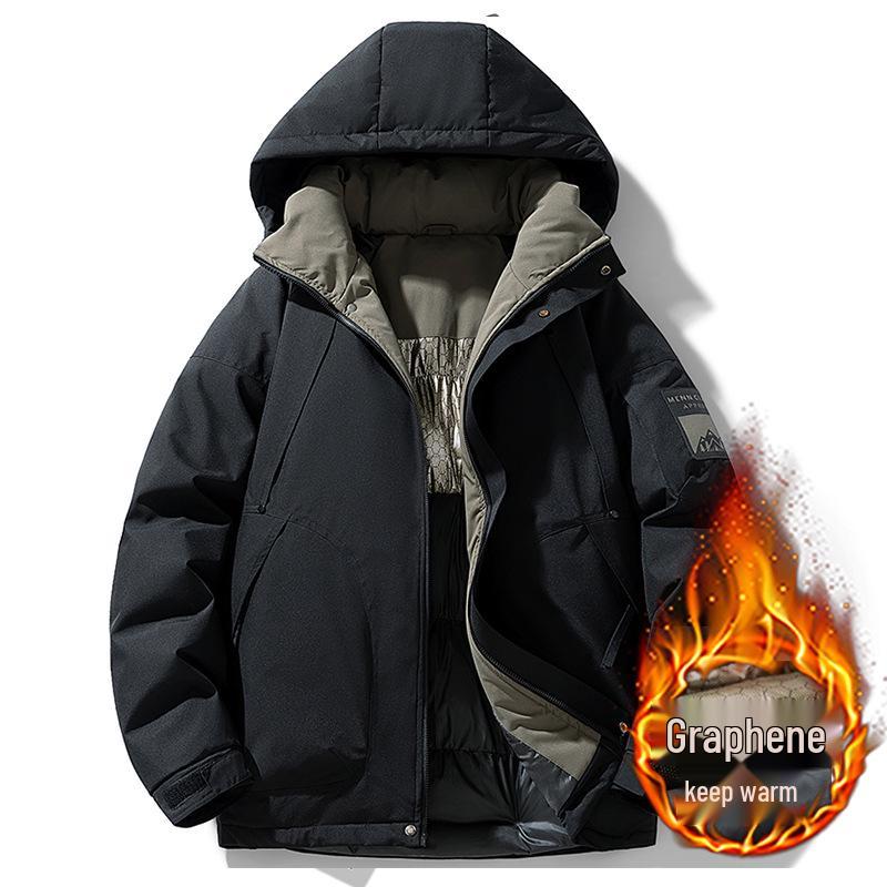 Men's Trendy Hooded Windproof Jacket - New 2026 Spring/Summer/Autumn Collection