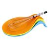 Coaster Silicone Spoon Insulation Resistant Tray Spoon Pad Drinking Glass Heat Resistant Silicone Spoon Insulation Mat