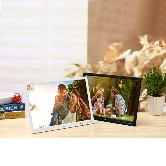 Clarity Digital Photo Frame Album electronic Picture Display Video Player