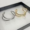 Europe American Style Metal Cuff Bangles Zinc Zinc Alloy Exaggerated Bracelet  Decoration