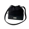 Used Maison MargielaShoulder Bag Black Leather/canvas Women
