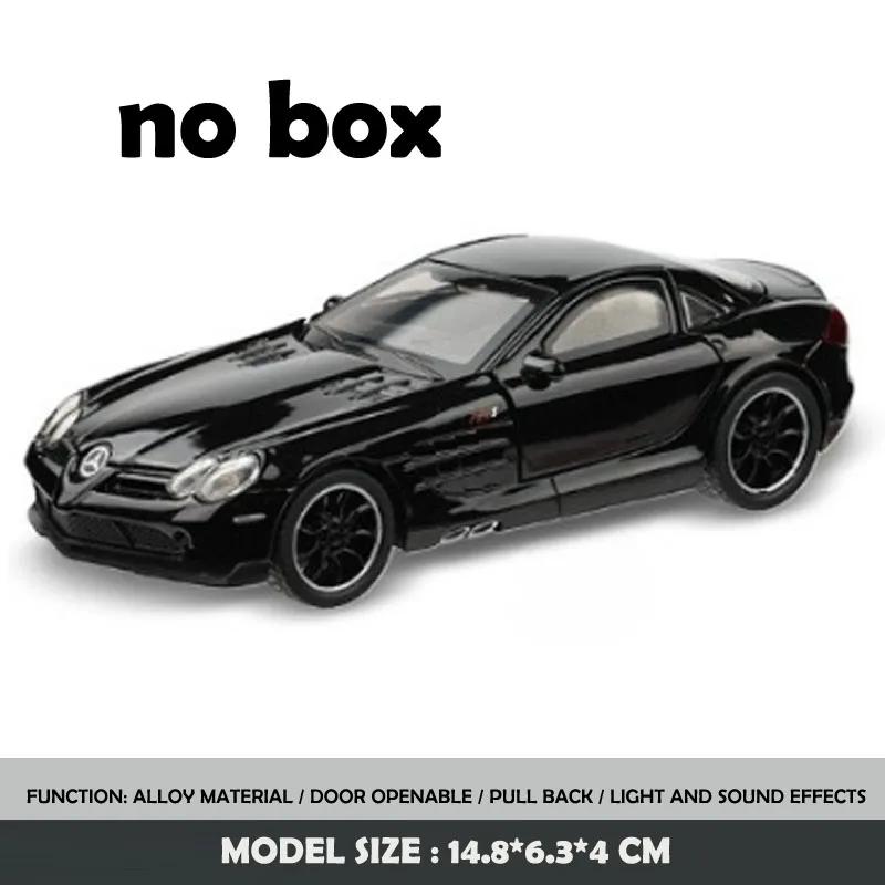 

Diecast 1:32 Benz SLR McLaren 722 S Roadster Speedster Supercar Alloy Model Collection Metal Miniature Hobby Boy Car Toy Gifts