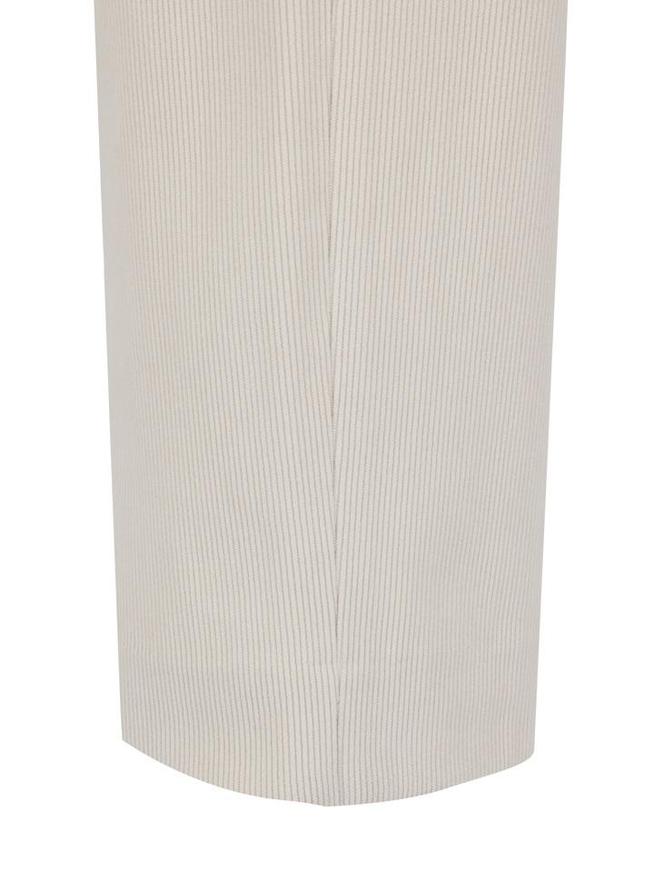 ZIOZIA Men'S Corduroy Full-Banding Pants_Ivory