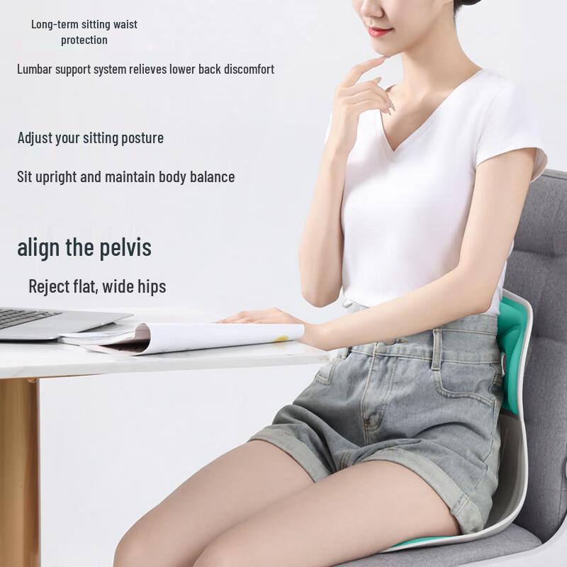 Miling Lumbar Support Office Seat Cushion