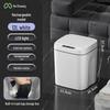 Waterproof Smart Sensor Trash Can with Automatic Lid for Kitchen, Bathroom, and Living Room