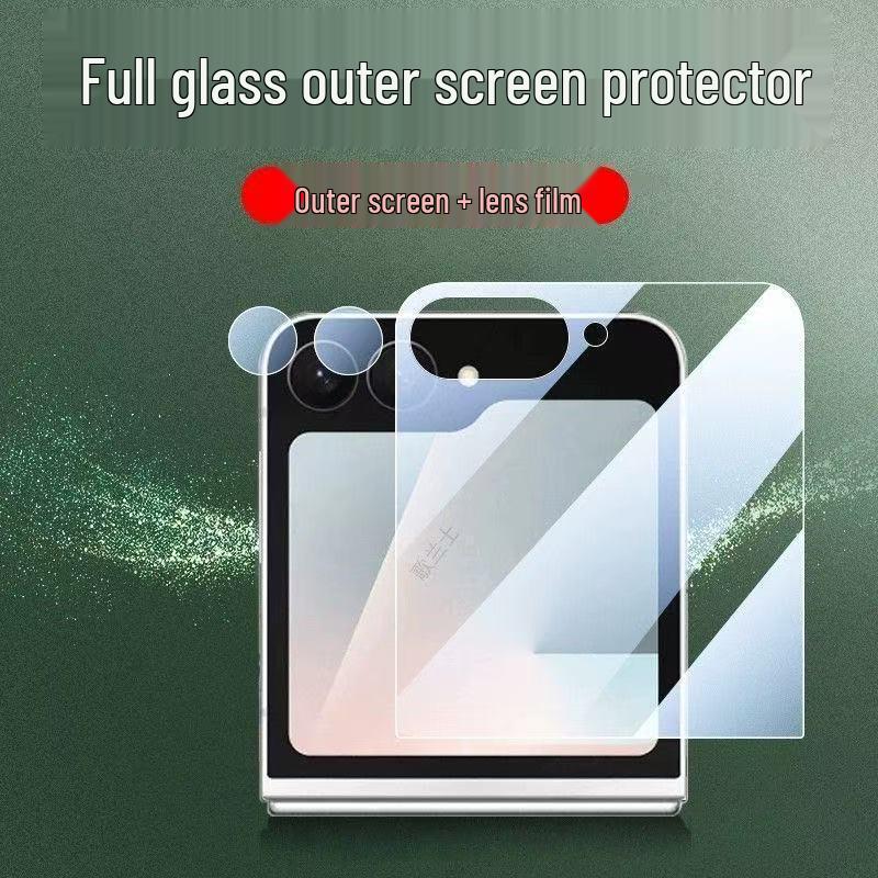 Samsung Z Flip 7 HD Tempered Glass Anti-Peep Screen Protector