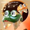 Eyes Rotate Electric Snake Toy Two Speed Modes Magnetic Food Collecting  Segmented Body
