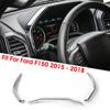 Chrome Dashboard Trim Fit For Ford F150 F250 F350 Super Duty 2015 2016 2017 2018