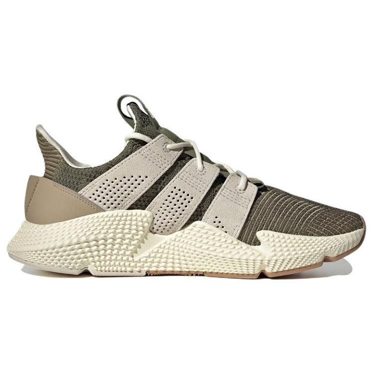 Adidas Originals Prophere Casual Slip-Resistant Lightweight Low-Top Lifestyle Shoes Unisex Sneakers Green Gray ID0544