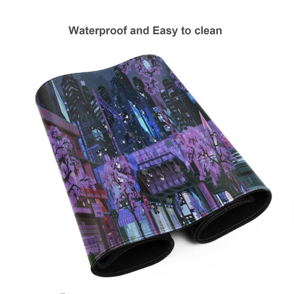 HYBXAXC Pixel Style Large Mouse Pad Gamer Computer and Office Table Desk Mat Gaming Hoom Accessories XL Art Mousepad Pc Cushion