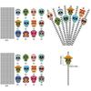 Paper Skeleton Theme Straws For Halloween Party Decorations And Drink Supplies