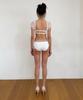 VINAJ Ball Chain Mix Waist Strap (White)