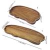 Handcrafted Solid Wooden Serving Pallet Heat Resistant Cloud Shape Organizers Tray For Hot Beverages And Table Setting