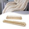 Klobige Deckenwebstuhl Haushalt für Anfänger Holz Strickwebstuhl für DIY Überwurfdecken Schals für DIY Basteln Entspannend Robust