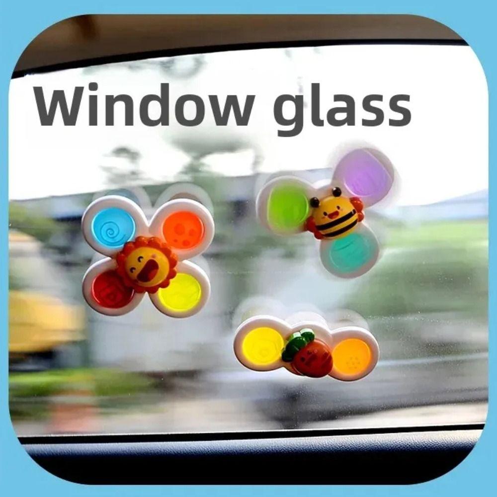 Suction Cup Base Suction Cup Toy Rotating Function Montessori Toy  Montessori Learning