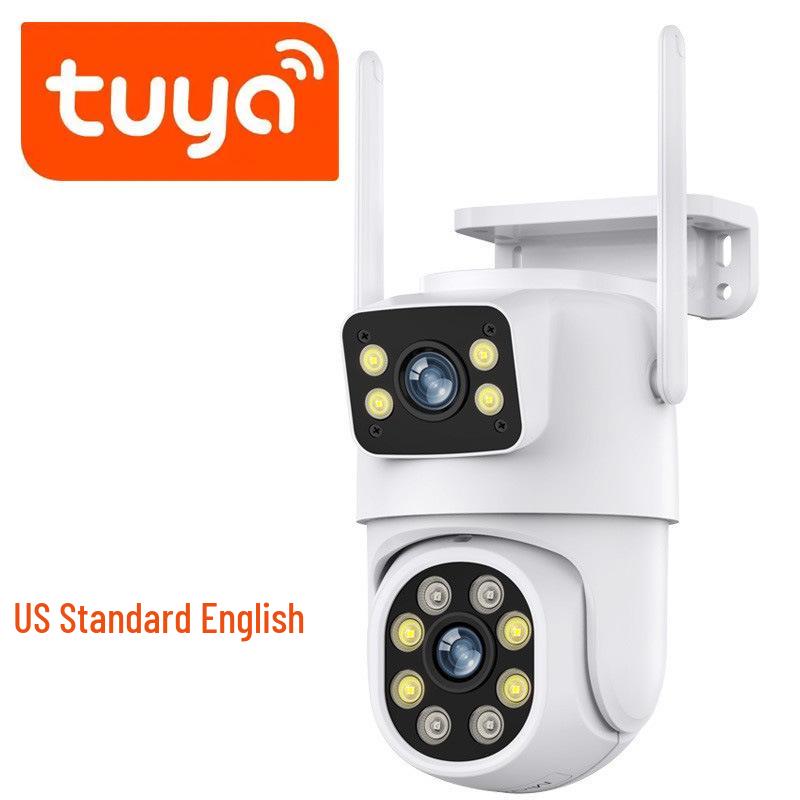 Cross 6 Million HD Wide Angle WiFi Outdoor Binocular Surveillance Camera with Graffiti Design.