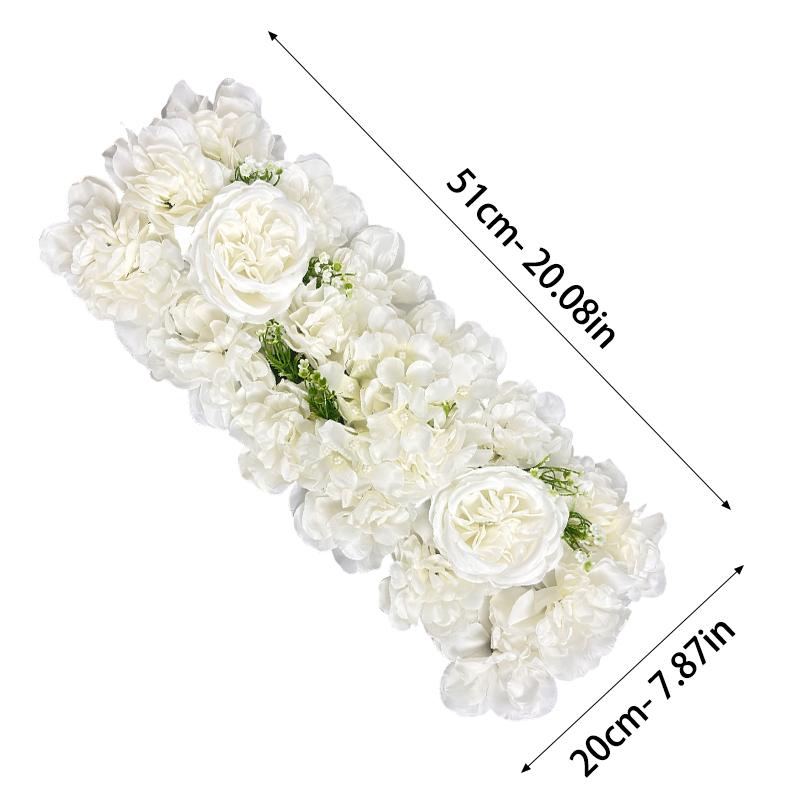 

Cross-Border New Artificial Flower Arrangements Are Used for Outdoor Wedding Decorations, Birthday Celebrations, and Home Scene Arrangements белый