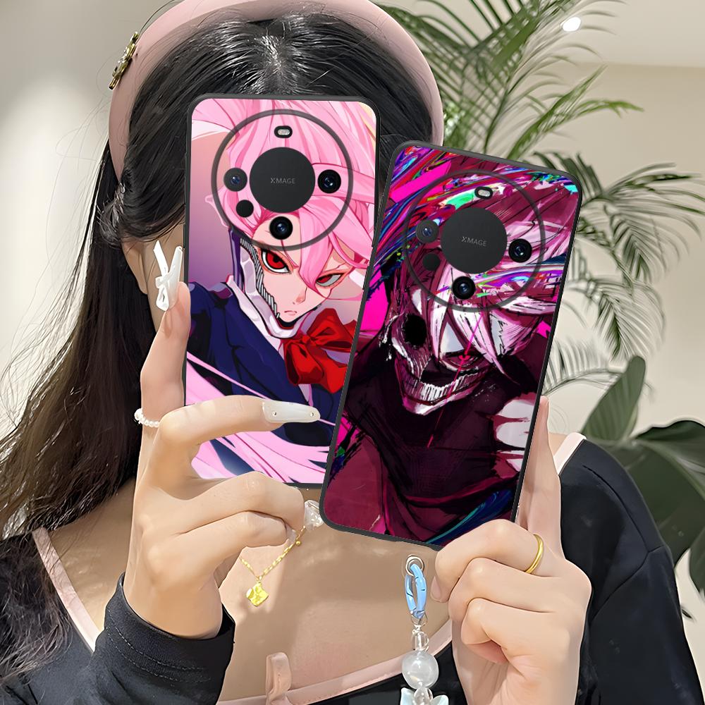 Dandadan Aira Shiratori Phone Case for Huawei Mate 60 50 40 30 20 10 Pro Plus Lite E 5G Colorful Printing Cover Cellphones Cover