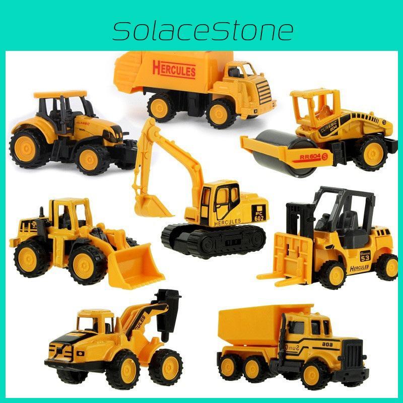 High-simulation Alloy Construction Truck Model Toy Mini Digger For Kids Fun