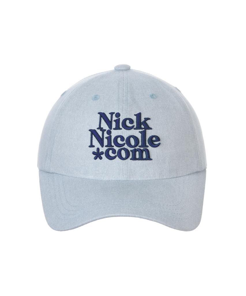 Nigaennikol Nn Dotcom Signature Ball Cap_Sky Blue Navy