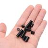 100pcs Nylon Screws Spacers Assortment Kit Black Outlet Spacers  M3 Screws