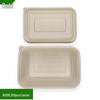 Biodegradable Corn Starch Square Takeaway Container 650ml