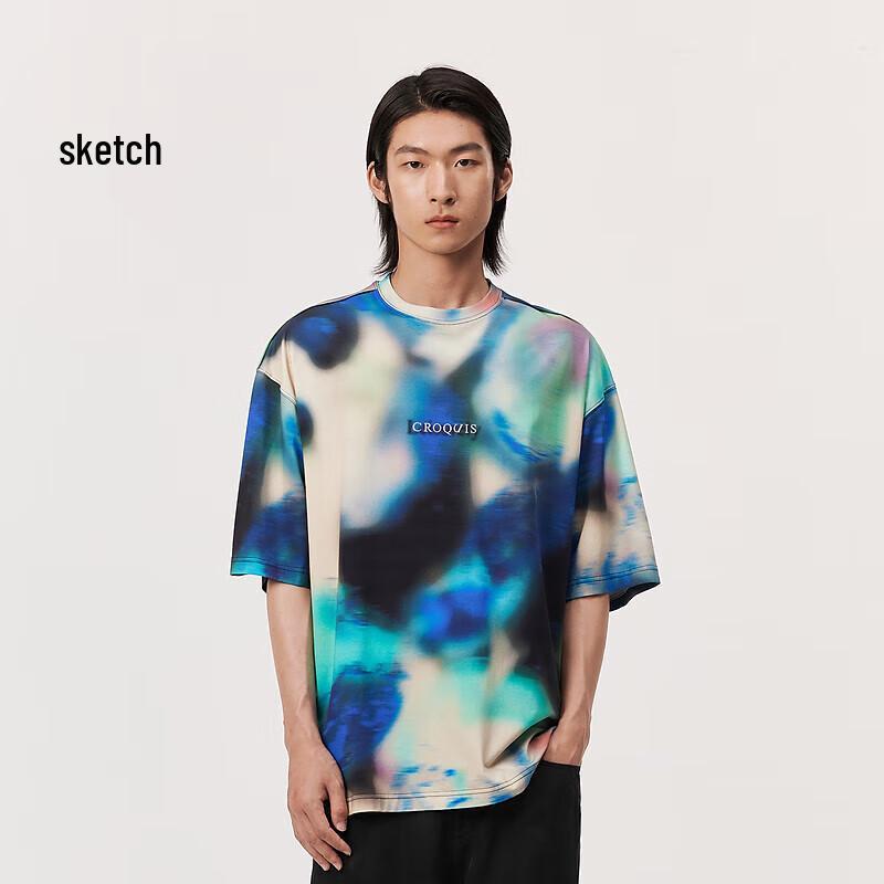 CROQUIS Men's 2024 Summer Short Sleeve T-Shirt