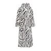 Biba Womens/Ladies Zebra Print Hooded Robe