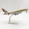 16/20CM Etihad Airways B787 A380 Legierungsflugzeug Flugzeugmodell Spielzeug Diecast Flugzeugmodell Für Geschenk Sammlung Kinder