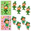 6 Sheets Per Pack Self-Created St. Patrick'S Day Self-Diy Cute Wind Parent-Child Interaction Baby Puzzle Change