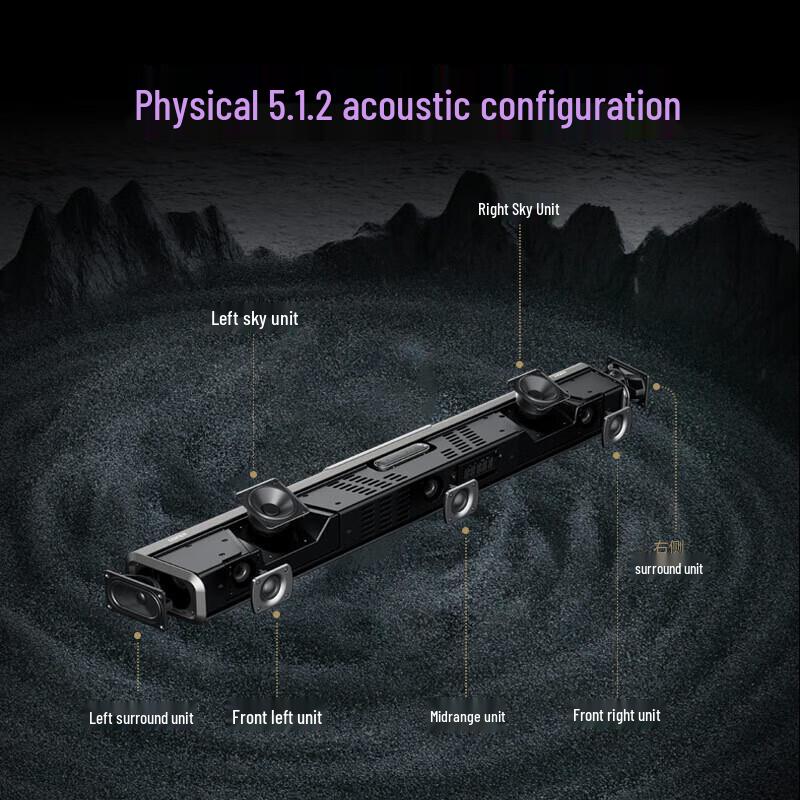 EDIFIER B70 Dolby Atmos Wireless Home Theater Speaker CN plug (adapter included)