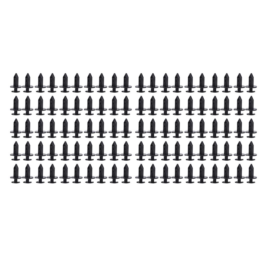 100Pcs Bumper Radiator Clips ABS Plastic Car Push Support Clip Replacement for Holden Commodore