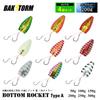 Bottom Rocket Type Tairaba Inchiku Set of for Red Sea and Fishing Tackle A, Through-the-Line Tenya/Triangle Tenya, 4, 200g, Bream, Tilefish, Akamutsu,
