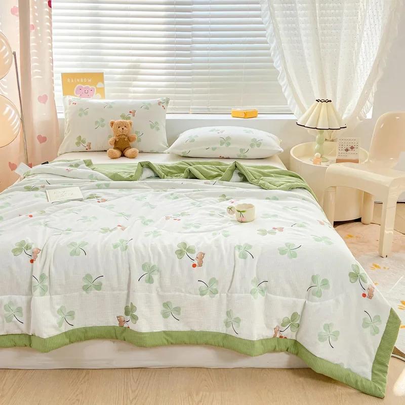 New Wormwood Xia Liang Quilt Puff Cotton Air Conditioning Mosquito Repellent Quilt Summer Fragrance Lunch Break Quilt