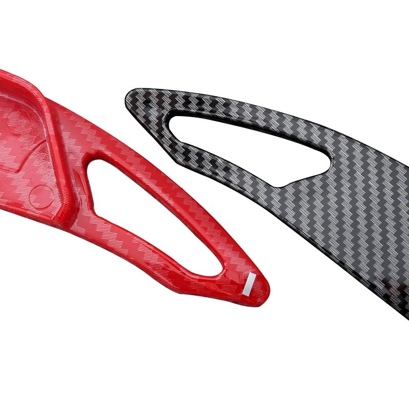 For Peugeot Shift Paddle 3008 2008 5008 508 308 208 GT SW Carbon Fiber Pattern Car Steering Wheel DSG Extender Shifter Paddles