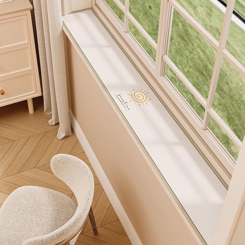 Bardzo Wąska Podkładka na Parapet Wodoodporna Podkładka Ochronna Przed Kurzem Podkładka Ochronna Ochrona Przed Słońcem Miękka Bez Diatomowa Zmywalna Podkładka na Parapet