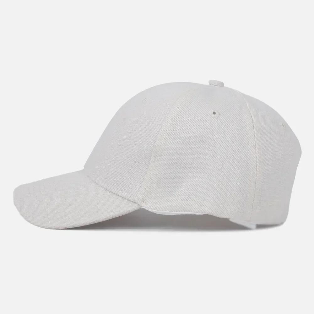 New Unisex Cap Casual Plain Baseball Cap Adjustable Snapback Hats For Women Men Hip Hop Cap Street Dad Hat