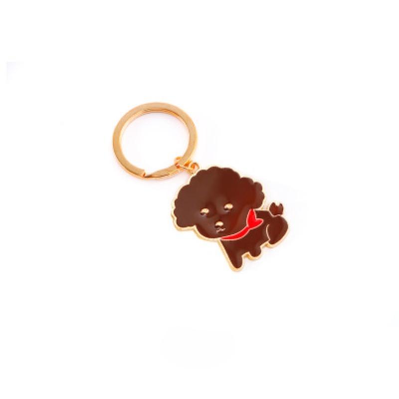 Cartoon Animal Stainless Steel Key Chain Cute Key Chain Car Key Ring Couple Pendant