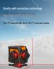 Mini High Precision Laser Level with 12 Red Light Lines and Automatic Wall Alignment
