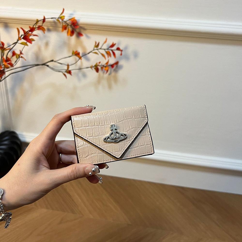 2025 Mini Alligator Women Wallets Genuine Leather Short Purse Shining First Layer of Cowhide Wallet Brand Style Billfold Without Logo