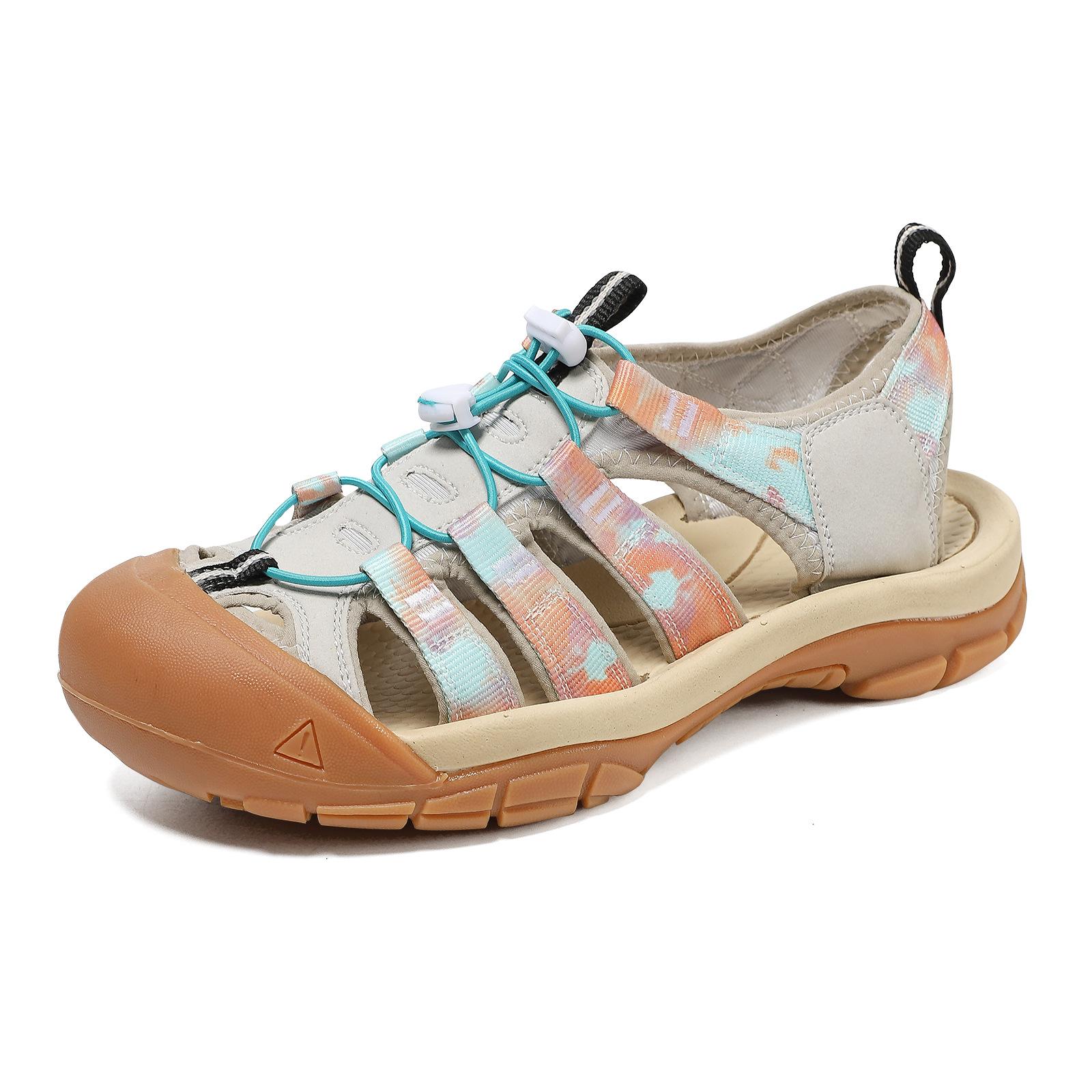 

Black Summer Beach Sandals Men s women s Outdoor Water Sneakers Hiking Camping Climbing Aqua Shoes Breathable Sandals for Mens 36Foot length23.0cm