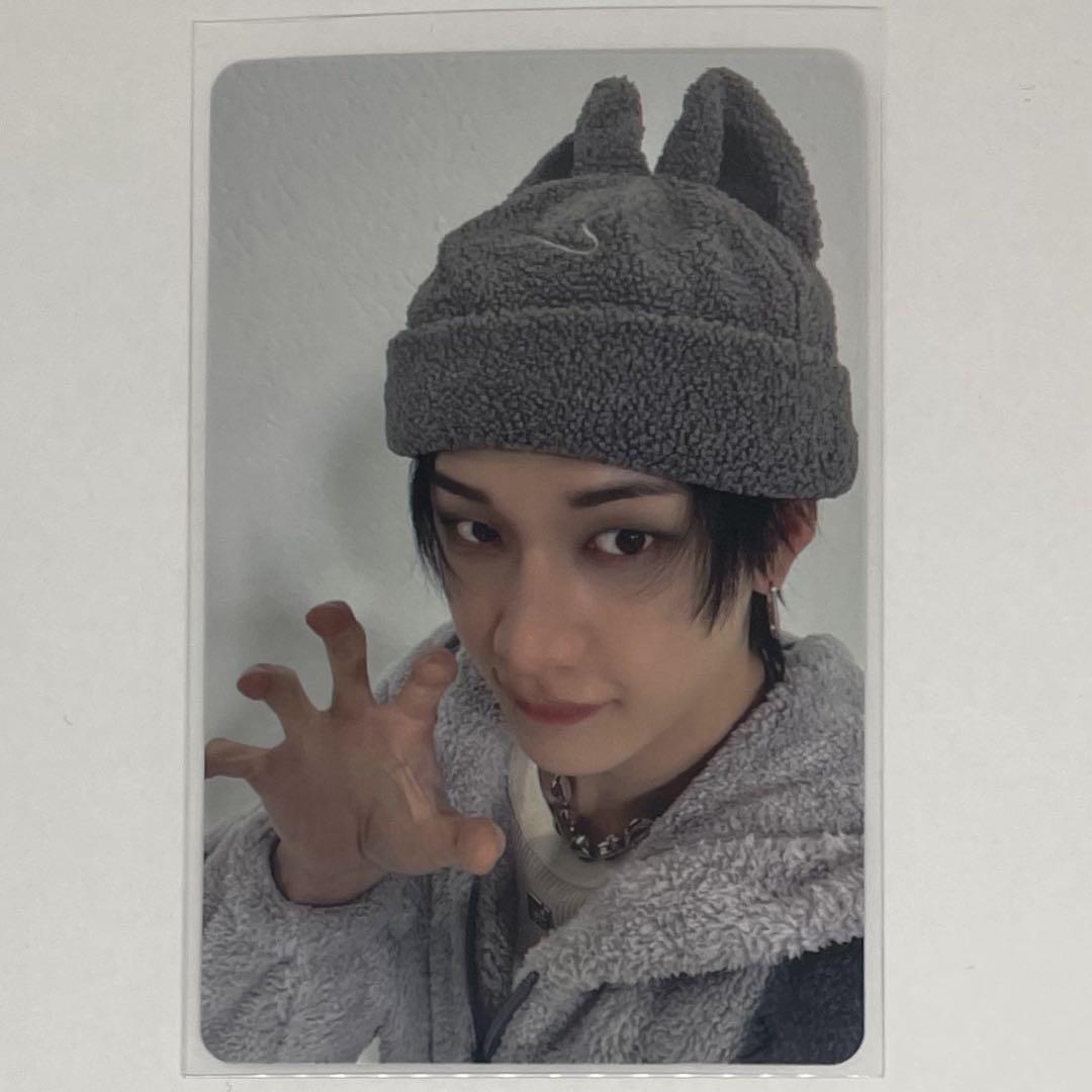 

[USED] Stray Kids Bang Chan Hollow Tower Records SKZOO Double-Sided Trading Card