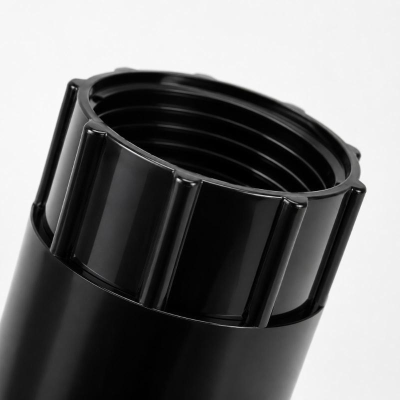 Pipe Boring Tool Adapter Set with Tapered Guide Tips and Threaded Couplers, 2 Sets for Guiding Water Pipe or Cable Through Soft Soil